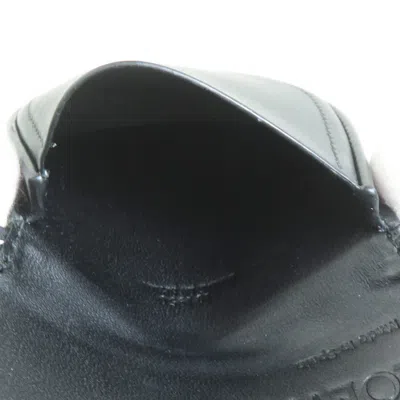 Pre-owned Loewe Black Leather Coin Purse/coin Case ()