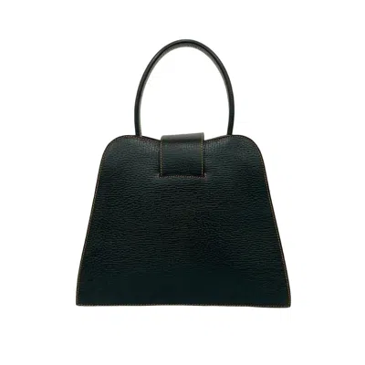 Pre-owned Loewe Black Leather Handbag Shoulder Bag ()