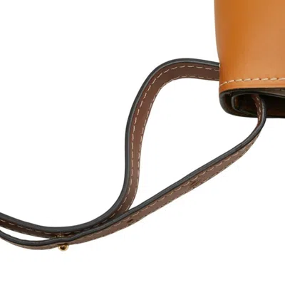 Pre-owned Loewe Brown Grayish Leather Shoulder Bag ()