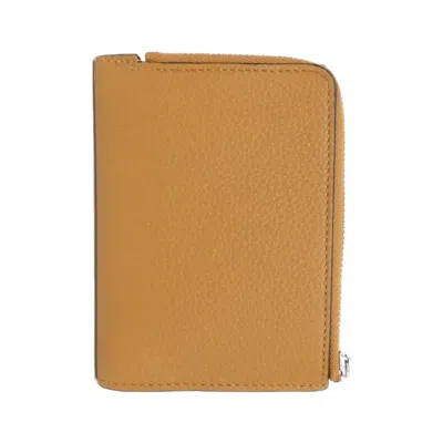 Pre-owned Loewe Light Camel Leather Wallet (bi-fold) () In Brown
