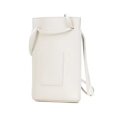 Pre-owned Loewe Off-white Leather Shoulder Bag ()