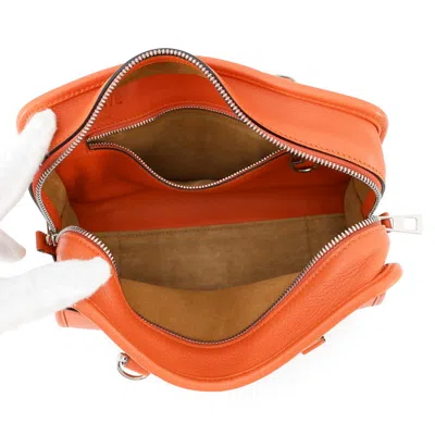 Pre-owned Loewe Orange Leather Handbag Shoulder Bag ()