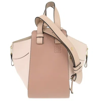 Pre-owned Loewe Pink Leather Handbag Shoulder Bag ()