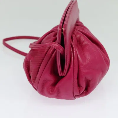 Pre-owned Loewe Pink Leather Shoulder Bag ()