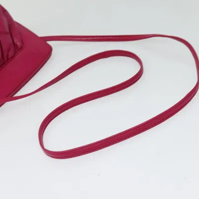 Pre-owned Loewe Pink Leather Shoulder Bag ()