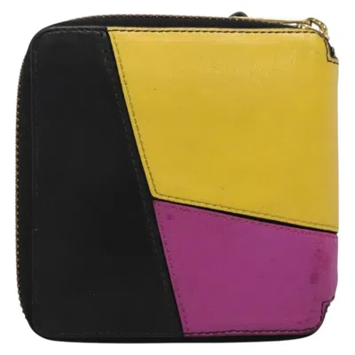Pre-owned Loewe Puzzle Multicolour Leather Wallet  ()