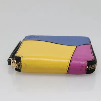 Pre-owned Loewe Puzzle Multicolour Leather Wallet  ()