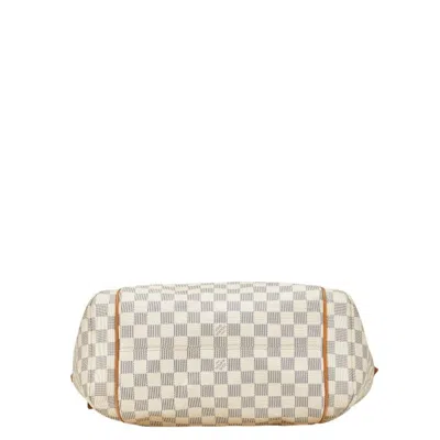 Pre-owned Louis Vuitton Azur Damier Azur Ivory White Ivory Shoulder Bag Tote Bag ()