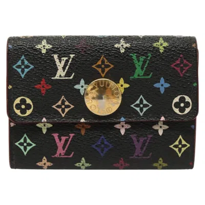 Pre-owned Louis Vuitton Black Canvas Wallet  ()