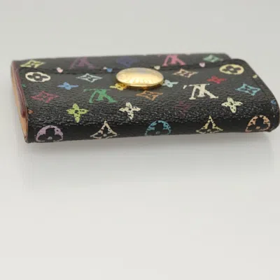 Pre-owned Louis Vuitton Black Canvas Wallet  ()