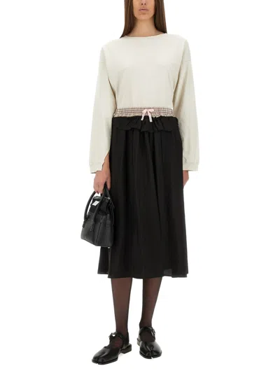 Maison Margiela Anonymity Of The Lining Skirt In Black