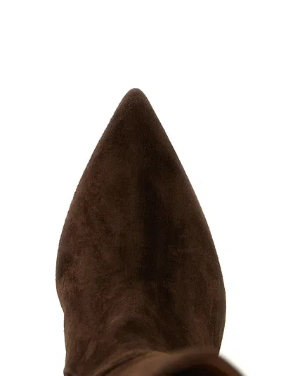 Paris Texas Anja Boot Boots And Ankle Boots Brown In Brown