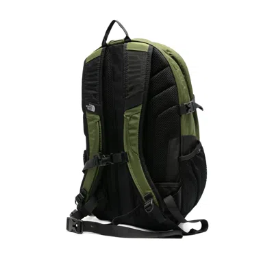 The North Face Backpack With Front Zip Pocket And Bungee Cord System In Green
