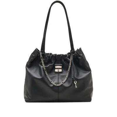 Marc Jacobs Leather Shoulder Bag With Chain And Straps