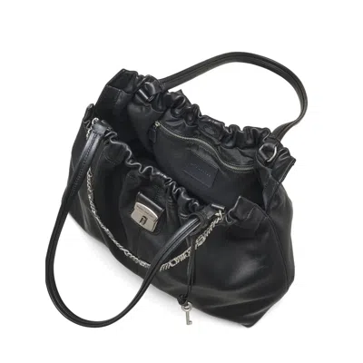 Marc Jacobs Leather Shoulder Bag With Chain And Straps