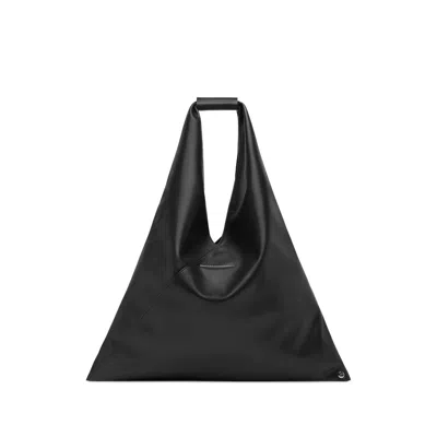 Mm6 Maison Margiela Mm6 By Maison Margiela Classic Japanese Bag - Polyester - Black In Black