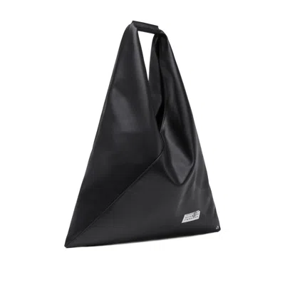 Mm6 Maison Margiela Mm6 By Maison Margiela Classic Japanese Bag - Polyester - Black In Black