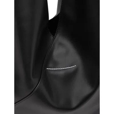 Mm6 Maison Margiela Mm6 By Maison Margiela Classic Japanese Bag - Polyester - Black In Black