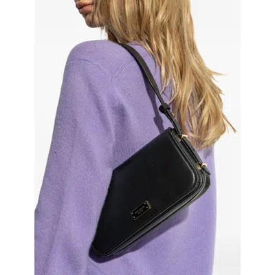 Kate Spade Leather Tote Bag In Black