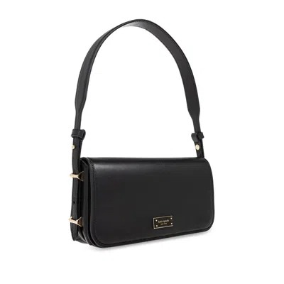 Kate Spade Leather Tote Bag In Black