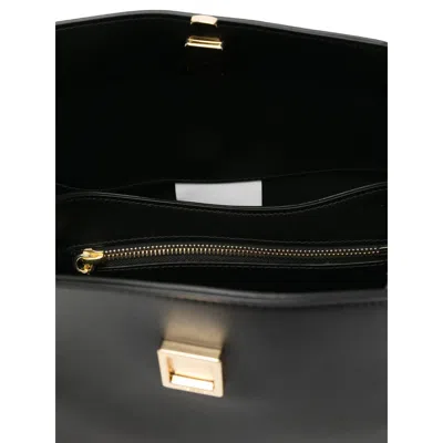 Themoirè Shoulder Bag With Snap Closure