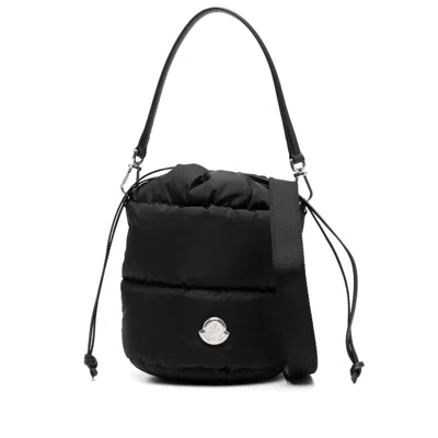 Moncler Caradoc Fabric Bucket Bag With Adjustable Strap