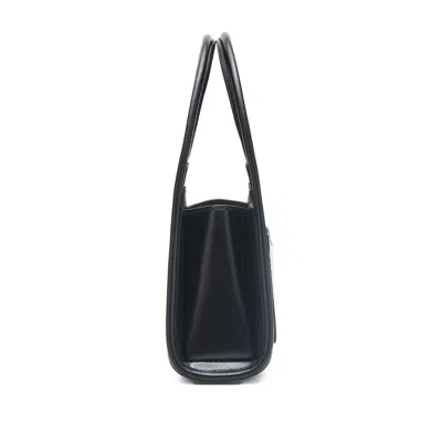 Marc Jacobs Glam Claw Clip Leather Crossbody Bag In Black