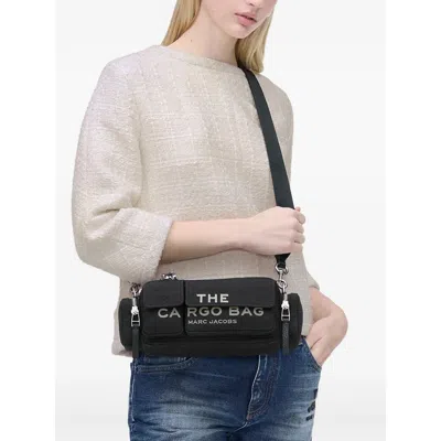 Marc Jacobs Cargo Canvas Shoulder In Black