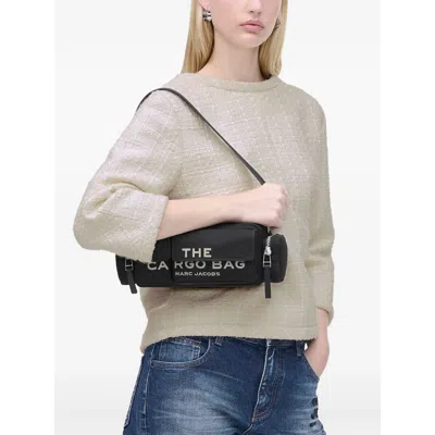 Marc Jacobs Cargo Canvas Shoulder In Black