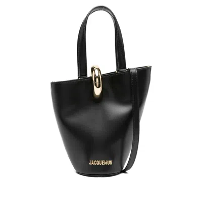 Jacquemus Black The Small Bambola Bucket Bag