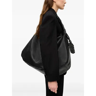 Ganni Black Shoulder Bags Women
