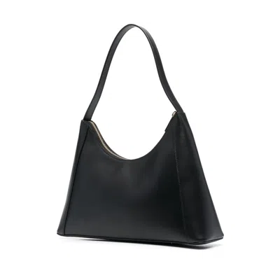 Furla Diamante Small Shoulder Bag In Black