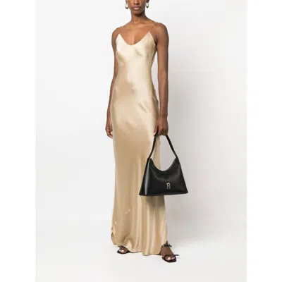 Furla Diamante Small Shoulder Bag In Black