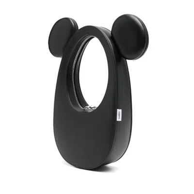 Coperni Mickey Mini Swipe Purse In Black