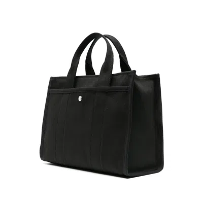 Coach Field Logo-appliqué Tote Bag In Black