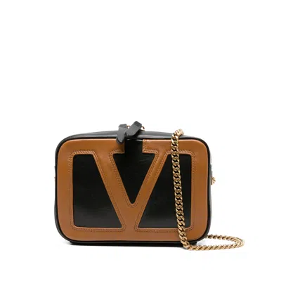 Valentino Garavani Viva Superstar Leather Crossbody Bag In Multi