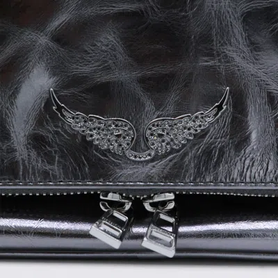 Zadig & Voltaire Chain Strap Shoulder Bag With Metallic Detail