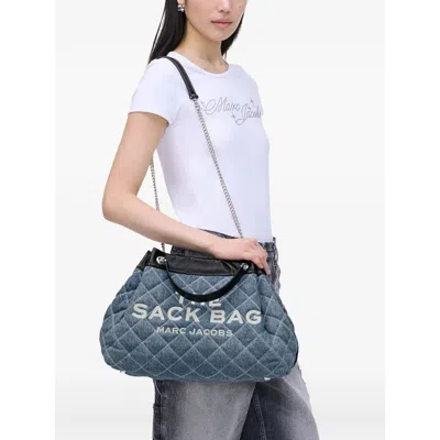 Marc Jacobs The Chain Sack Large Cotton Shoulder Bag