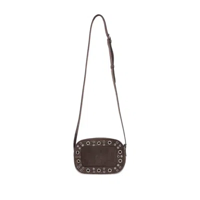 Valentino Garavani Nellcote Shoulder Bag In Brown
