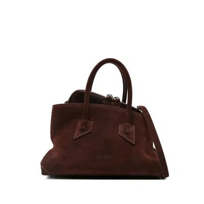 Attico Medium La Passeggiata Suede Tote Bag