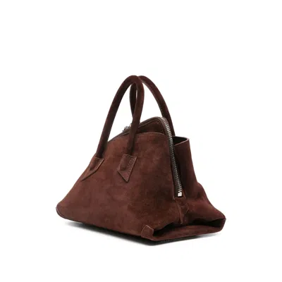 Attico Medium La Passeggiata Suede Tote Bag
