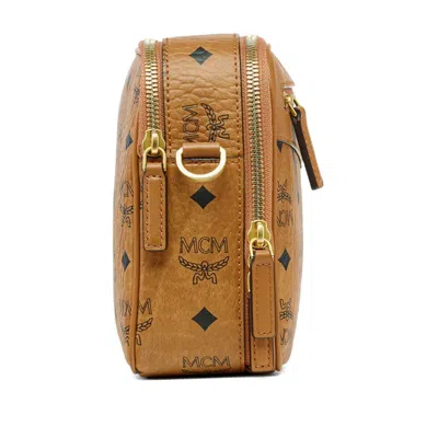 Mcm Diamond Camera Bag In Visetos