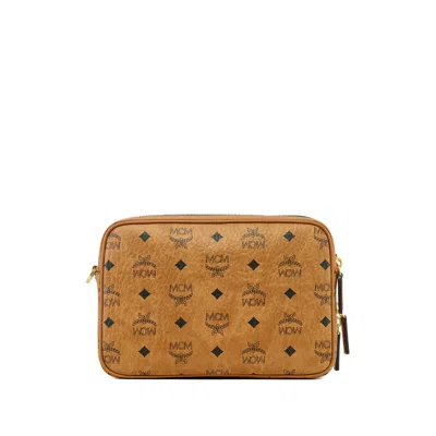 Mcm Diamond Camera Bag In Visetos
