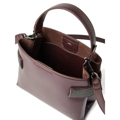 Brunello Cucinelli Small Leather Handbag Top Handle