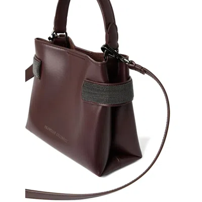 Brunello Cucinelli Small Leather Handbag Top Handle