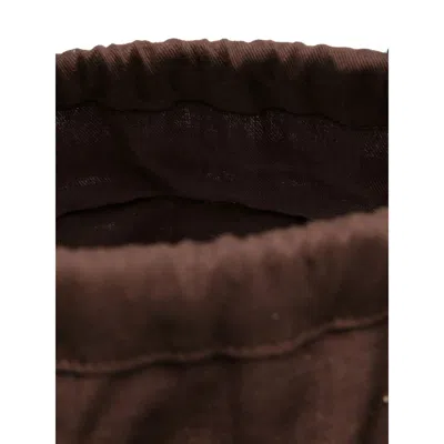 Dragon Diffusion Leather Bucket Bags In Brown