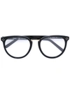 Chloé Oval Frame Glasses In Black