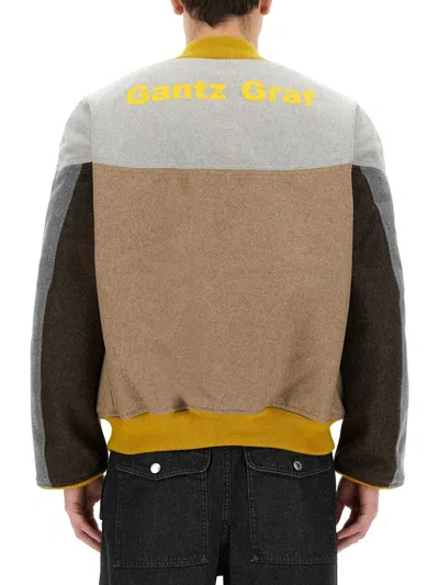 Aïe Color-block Casual Jacket With Bold Back Detail