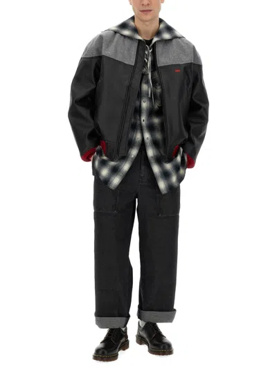 Aïe Aie Jacket With Logo In Black