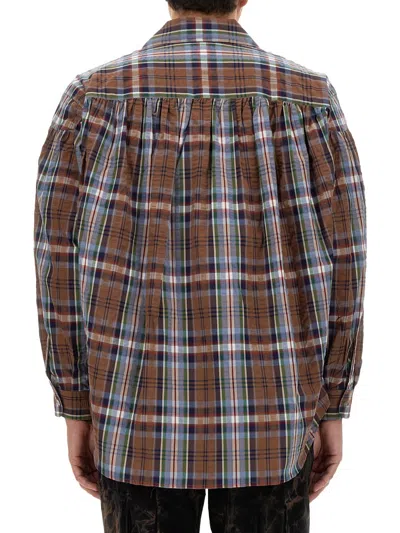 Aïe Aie Seersucker Cotton Shirt